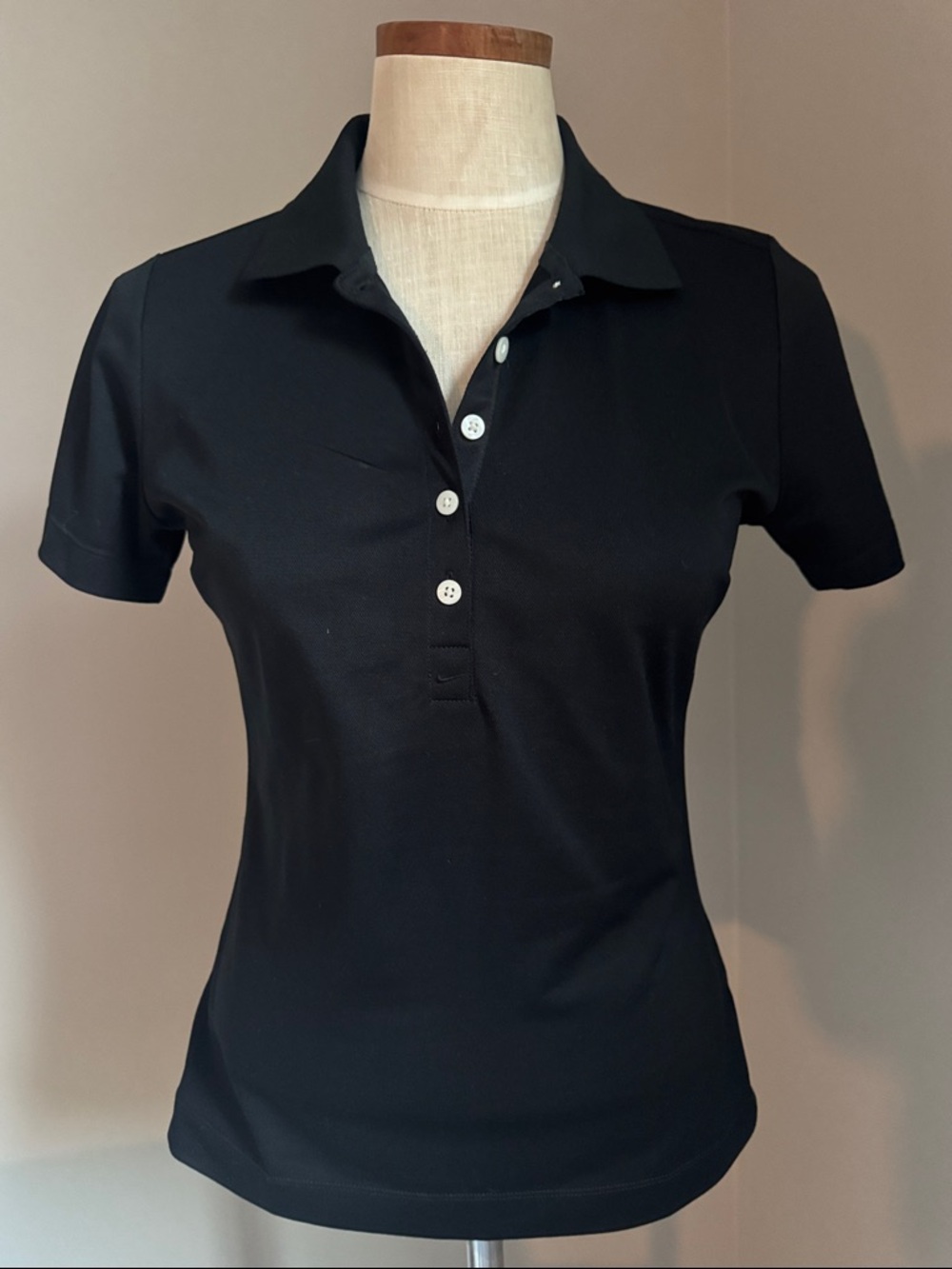 Women's Nike golf polo black